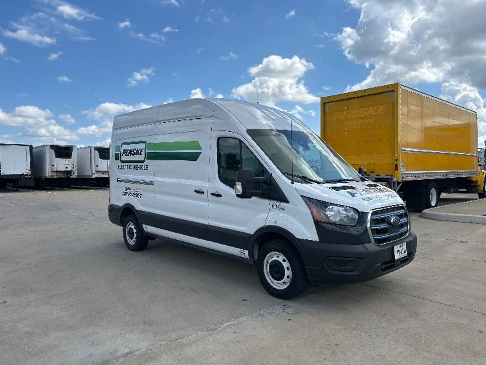 Cargo Van (Panel Van)-Alternative Fuel Trucks & Tractors-Ford-2022-TRAN350E-Dallas-TX-9,816\n\t\tmiles-$ 37,000 - Image 1