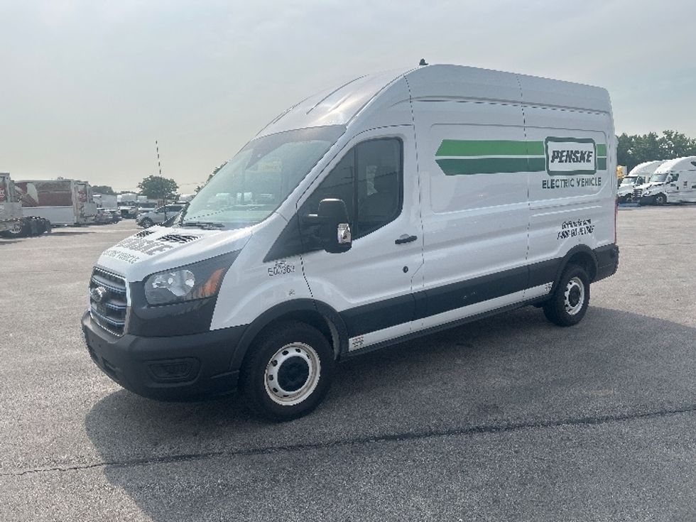 Cargo Van (Panel Van)-Alternative Fuel Trucks & Tractors-Ford-2022-TRAN350E-East Chicago-IN-15,021\n\t\tmiles-$ 32,250 - Image 1