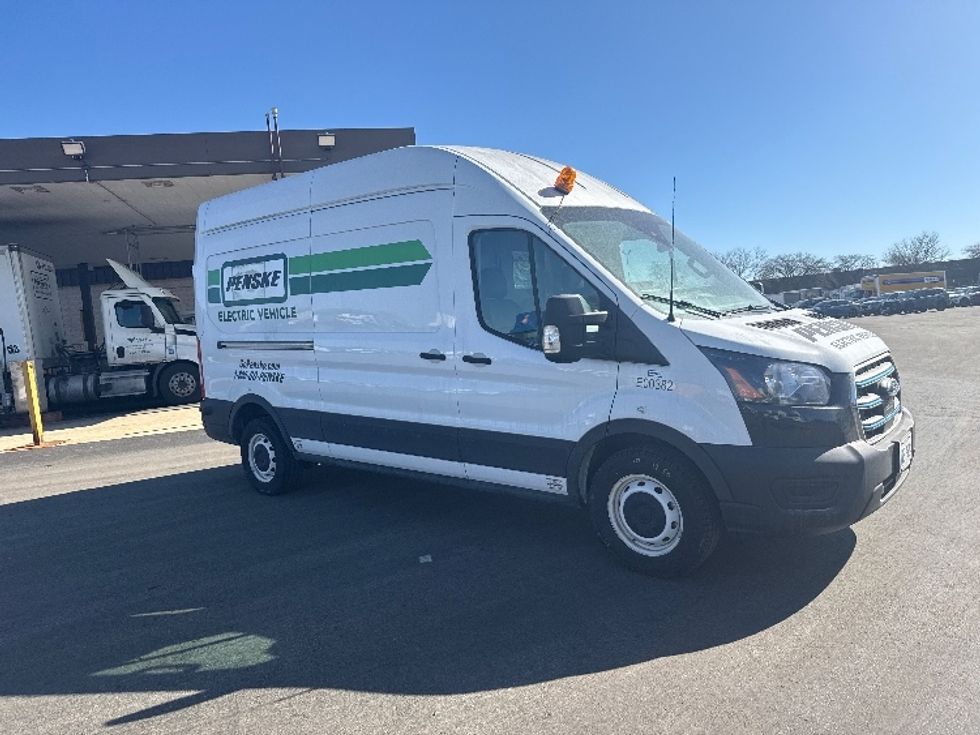 Cargo Van (Panel Van)-Alternative Fuel Trucks & Tractors-Ford-2022-TRAN350E-East Chicago-IN-1,621\n\t\tmiles-$ 37,500 - Image 1