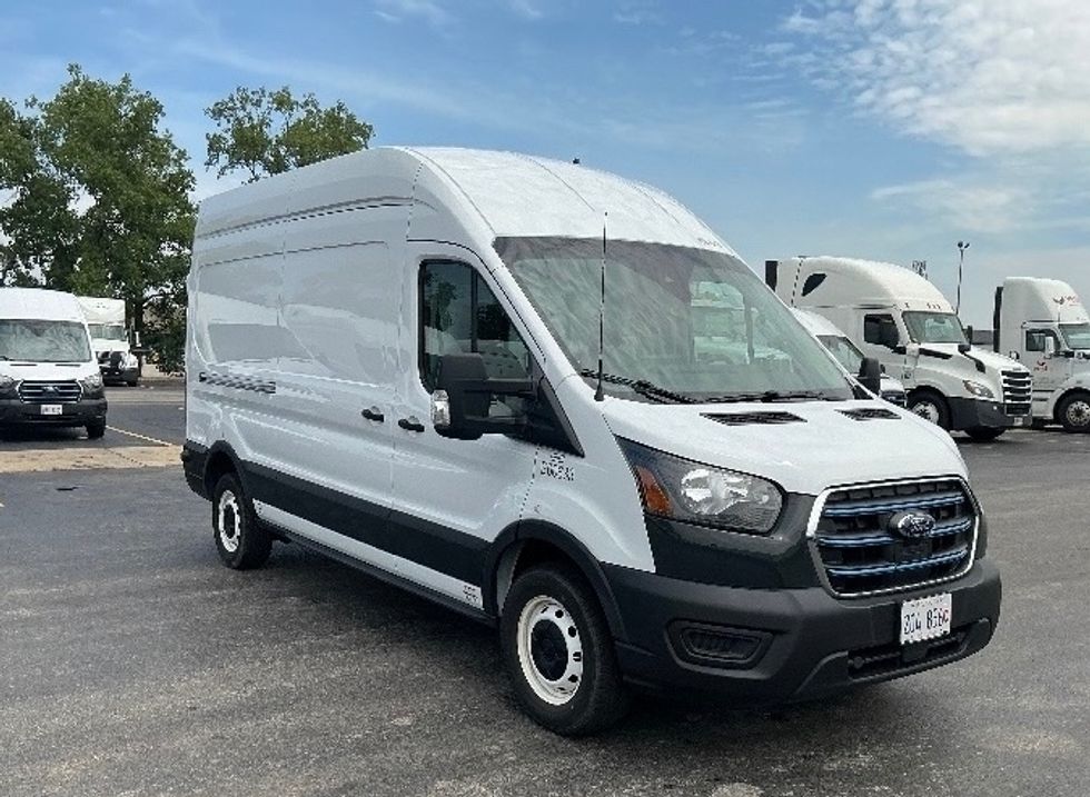 Cargo Van (Panel Van)-Alternative Fuel Trucks & Tractors-Ford-2022-TRAN350E-East Chicago-IN-3,477\n\t\tmiles-$ 38,750 - Image 1