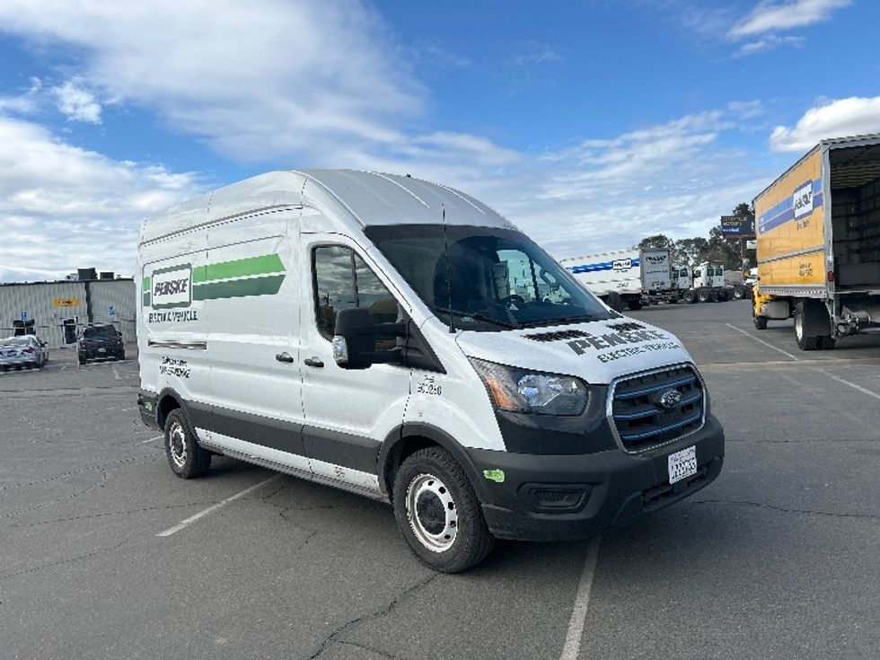 Cargo Van (Panel Van)-Alternative Fuel Trucks & Tractors-Ford-2022-TRAN350E-Fresno-CA-12,718\n\t\tmiles-$ 40,000 - Image 1