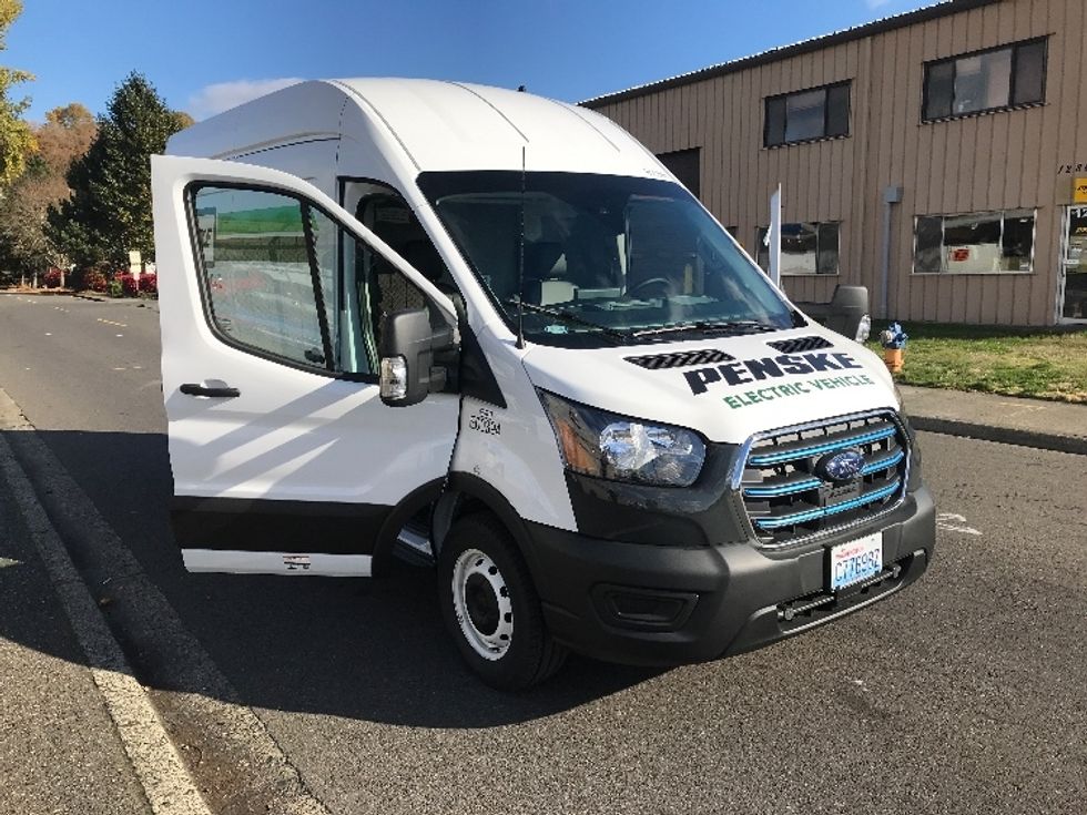 Cargo Van (Panel Van)-Alternative Fuel Trucks & Tractors-Ford-2022-TRAN350E-Seattle-WA-11,971\n\t\tmiles-$ 40,000 - Image 1