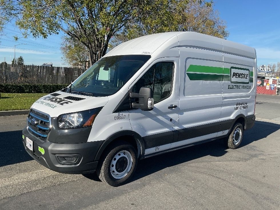 Cargo Van (Panel Van)-Alternative Fuel Trucks & Tractors-Ford-2022-TRAN350E-West Sacramento-CA-15,539\n\t\tmiles-$ 34,500 - Image 3