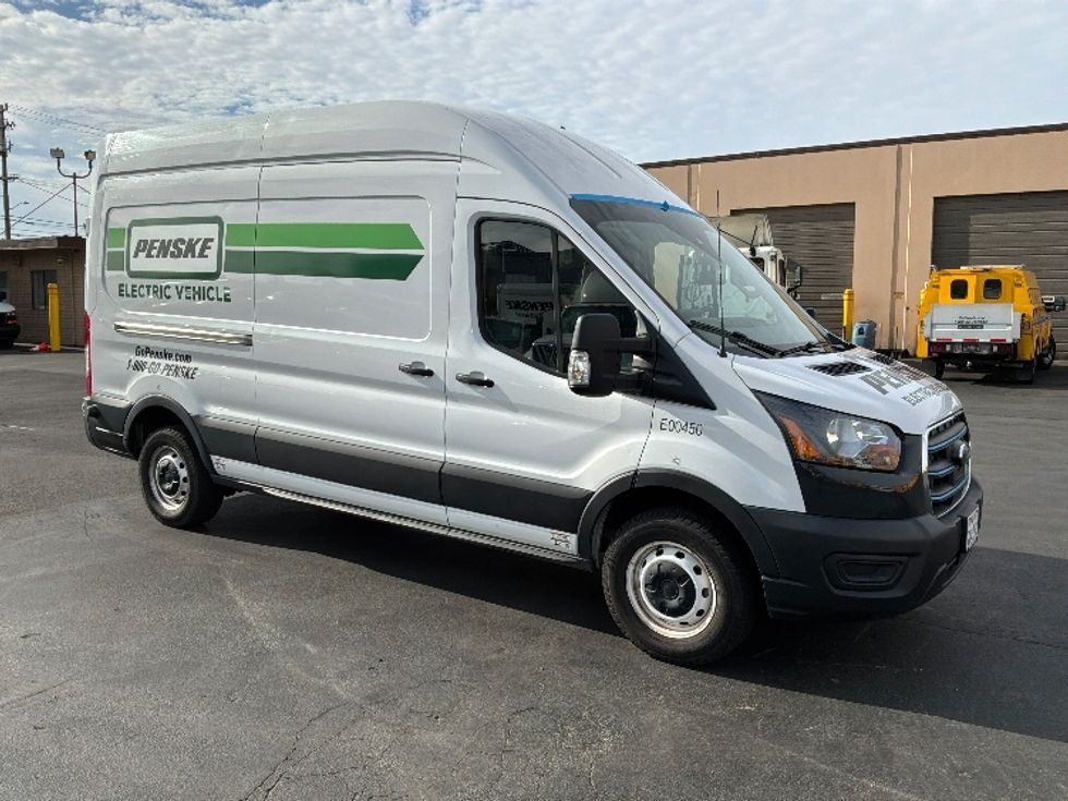 Cargo Van (Panel Van)-Alternative Fuel Trucks & Tractors-Ford-2022-TRAN350E-West Sacramento-CA-30,286\n\t\tmiles-$ 40,000 - Image 1