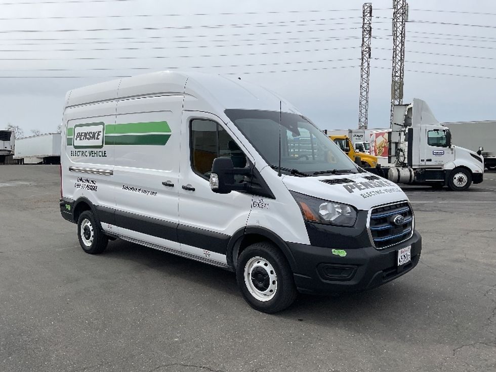 Cargo Van (Panel Van)-Alternative Fuel Trucks & Tractors-Ford-2022-TRAN350E-West Sacramento-CA-7,943\n\t\tmiles-$ 40,000 - Image 1