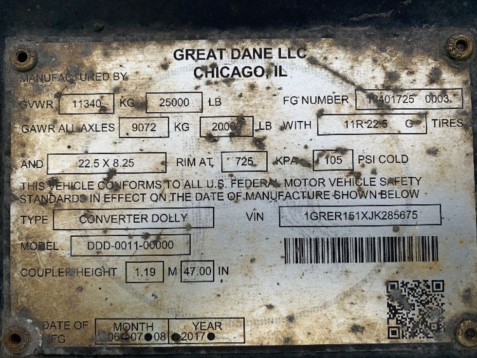 Congear Dolly-Specialized Equipment-Great Dane-2018-SGLAXLE-Norton-MA-795,313\n\t\tmiles-$ 4,500 - Image 20