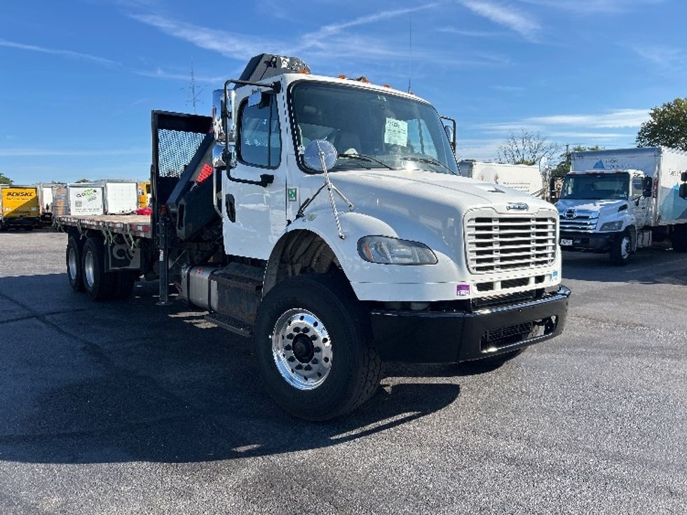 Crane Truck-Specialized Equipment-Freightliner-2018-M2-West Babylon-NY-130,113\n\t\tmiles-$ 84,250 - Image 1