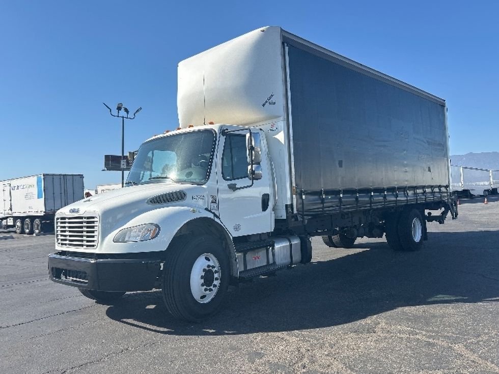 Curtain Side-Light and Medium Duty Trucks-Freightliner-2016-M2-Fontana-CA-239,912\n\t\tmiles-$ 37,750 - Image 3