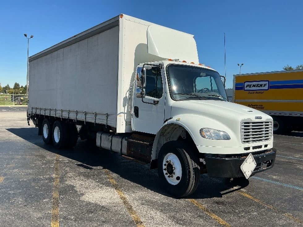 Curtain Side-Light and Medium Duty Trucks-Freightliner-2018-M2-Melrose Park-IL-69,002\n\t\tmiles-$ 63,500 - Image 1