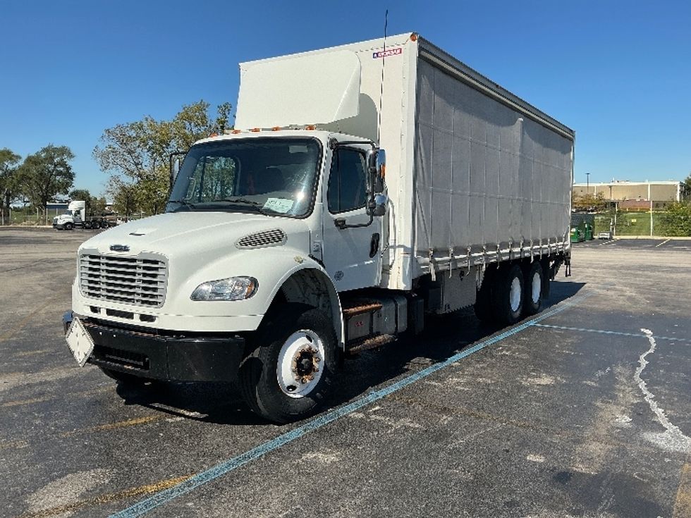 Curtain Side-Light and Medium Duty Trucks-Freightliner-2018-M2-Melrose Park-IL-69,002\n\t\tmiles-$ 63,500 - Image 3