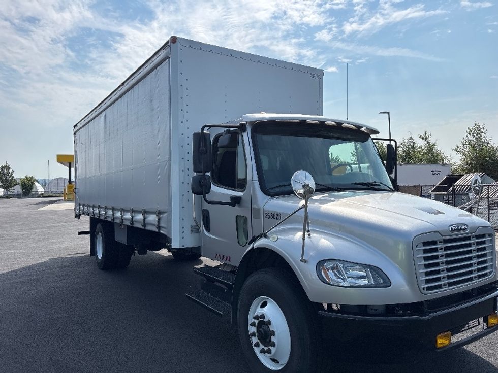 Curtain Side-Light and Medium Duty Trucks-Freightliner-2019-M2-Everett-WA-50,009\n\t\tmiles-$ 55,500 - Image 1