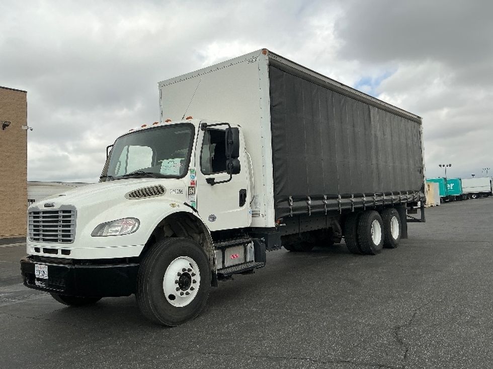 Curtain Side-Light and Medium Duty Trucks-Freightliner-2019-M2-Fontana-CA-167,310\n\t\tmiles-$ 60,000 - Image 3