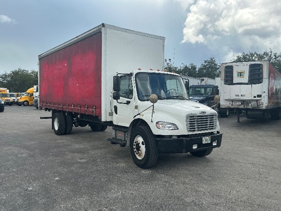 Curtain Side-Light and Medium Duty Trucks-Freightliner-2019-M2-Medley-FL-216,574\n\t\tmiles-$ 34,250 - Image 1