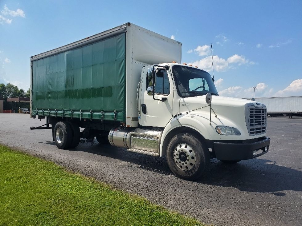 Curtain Side-Light and Medium Duty Trucks-Freightliner-2019-M211242S-White Deer-PA-467,957\n\t\tmiles-$ 48,500 - Image 1
