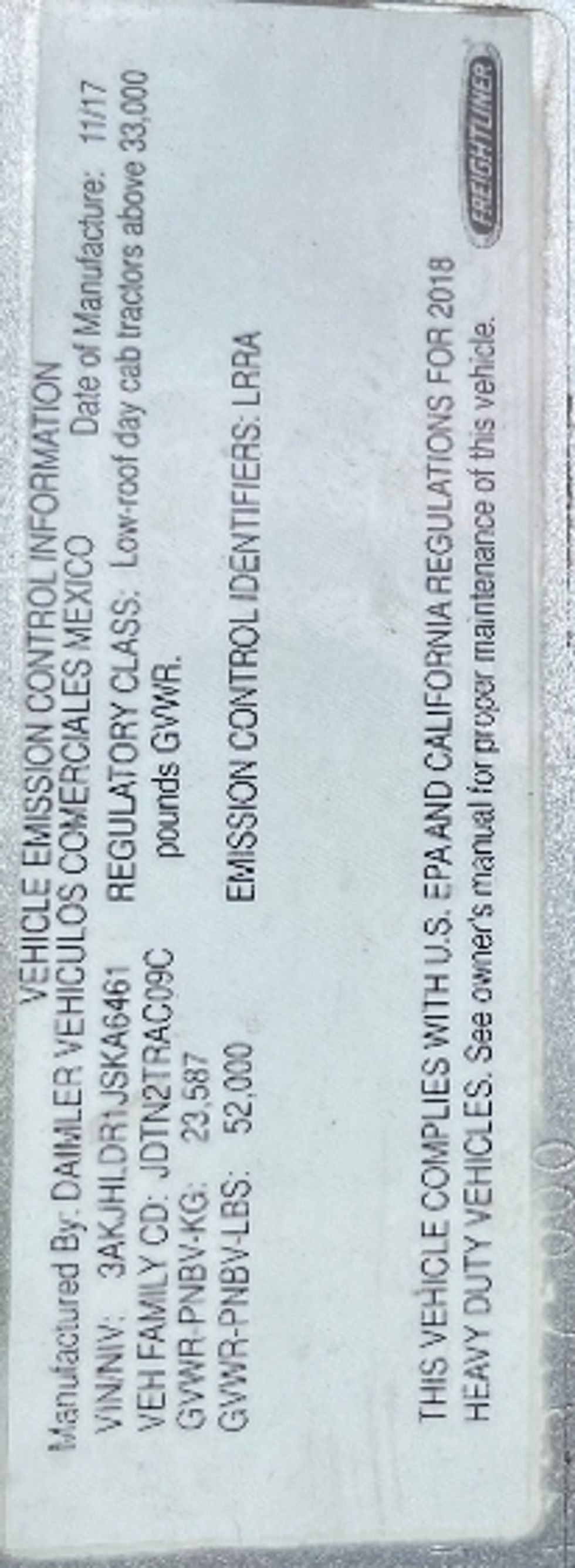 Day Cab Tractor-Heavy Duty Tractors-Freightliner-2018-T12664ST-Decatur-AL-401,885\n\t\tmiles-$ 42,500 - Image 16