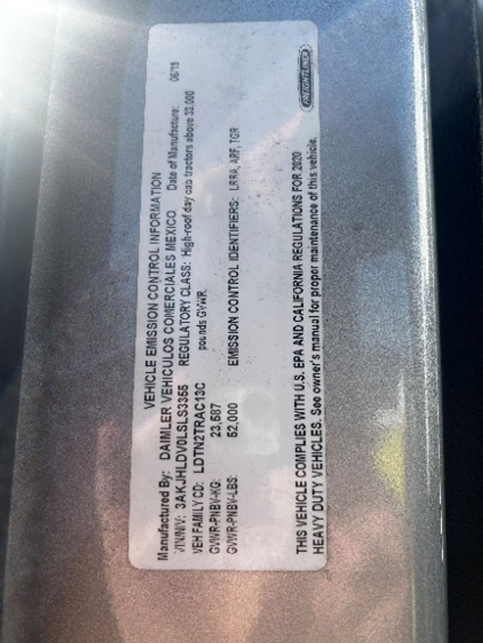 Day Cab Tractor-Heavy Duty Tractors-Freightliner-2020-T12664ST-Allentown-PA-249,309\n\t\tmiles-$ 59,000 - Image 21