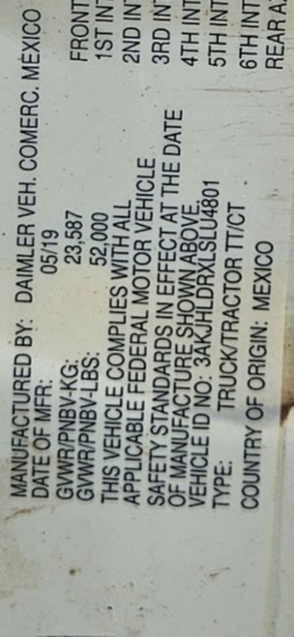 Day Cab Tractor-Heavy Duty Tractors-Freightliner-2020-T12664ST-Tulsa-OK-321,805\n\t\tmiles-$ 63,250 - Image 18