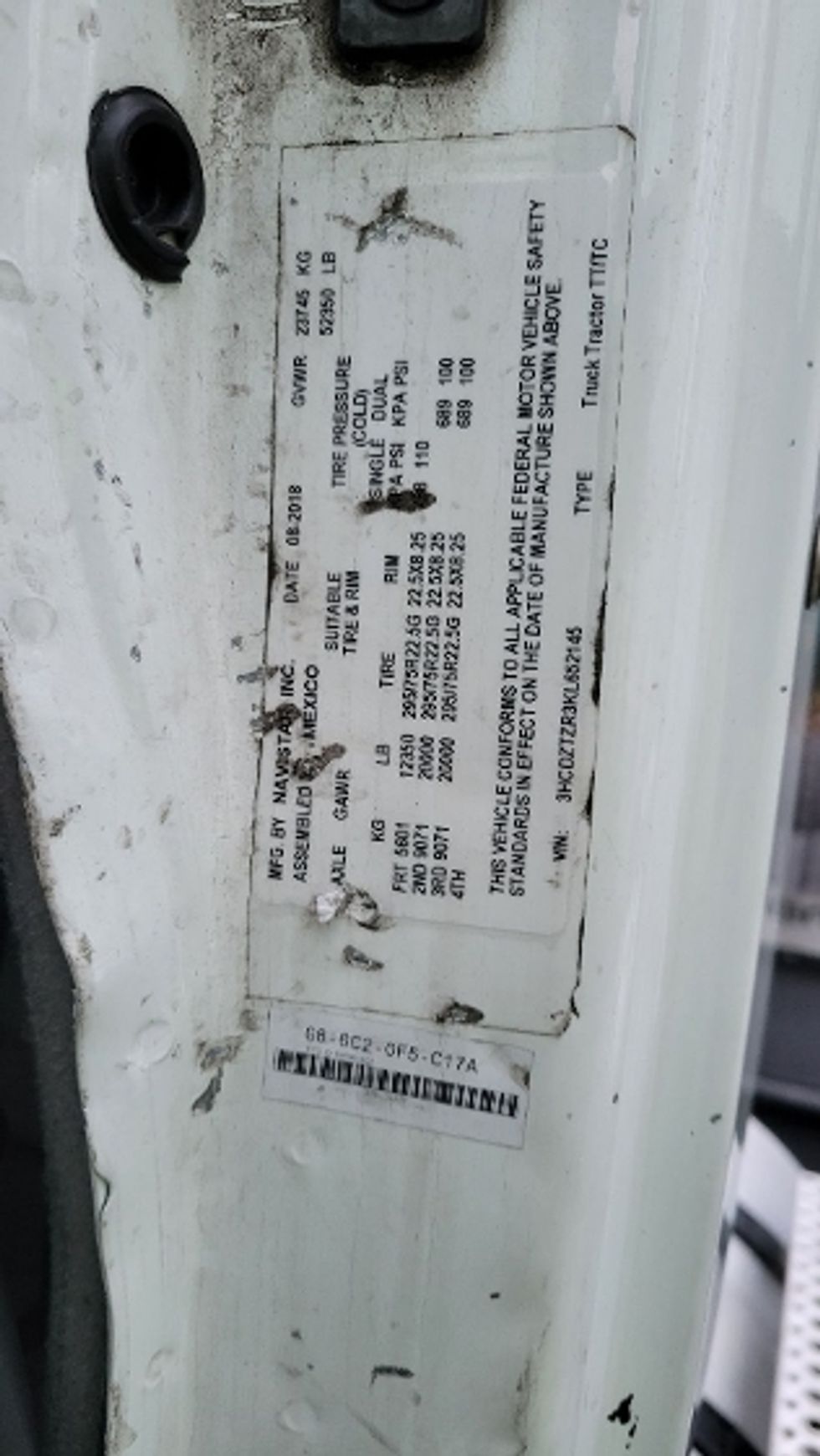 Day Cab Tractor-Heavy Duty Tractors-International-2019-LT625-Clackamas-OR-189,276\n\t\tmiles-$ 37,250 - Image 17