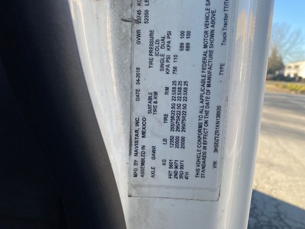 Day Cab Tractor-Heavy Duty Tractors-International-2019-LT625-Kent-WA-264,801\n\t\tmiles-$ 34,500 - Image 16