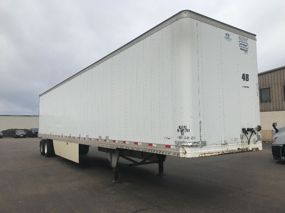 Dry Van Trailer-Semi Trailers-Hyundai-2014-Trailer-Pewaukee-WI-812,587\n\t\tmiles-$ 12,500 - Image 2