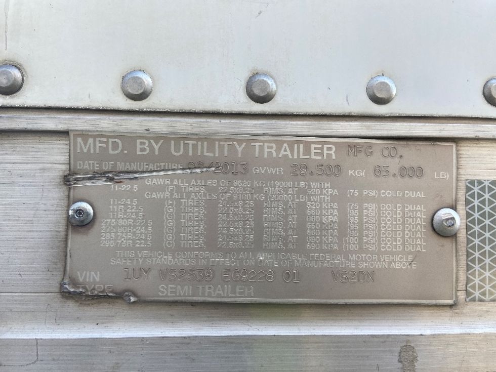Dry Van Trailer-Semi Trailers-Utility-2014-Trailer-San Antonio-TX-329,134\n\t\tmiles-$ 14,500 - Image 11