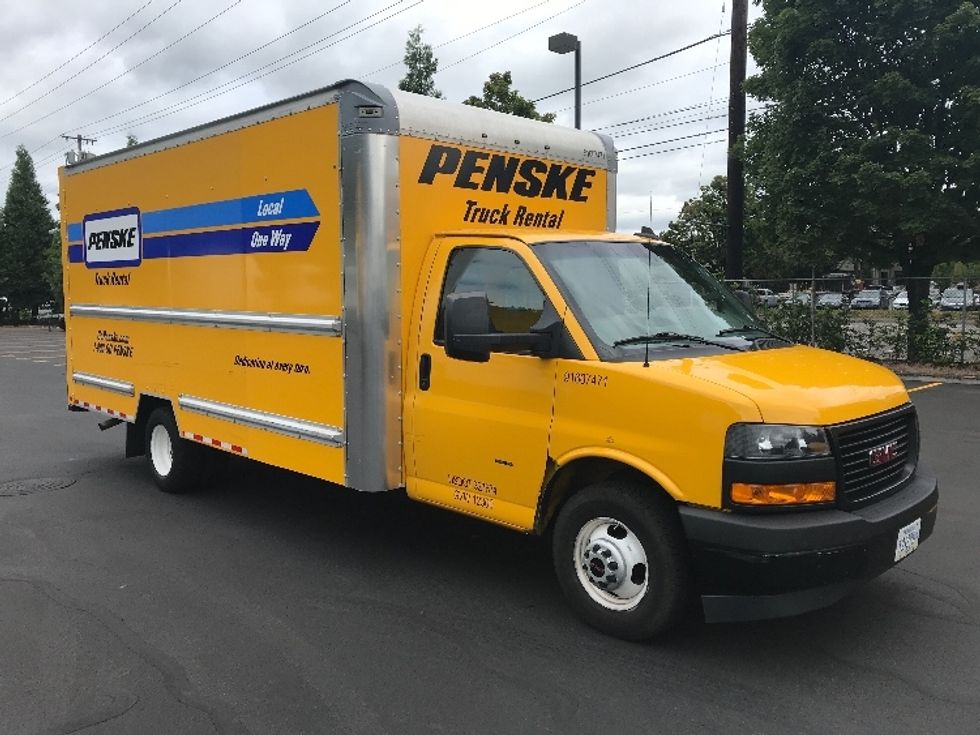 Used 2018 GMC Truck Light Duty Box Truck Unit 91607471 Penske Used