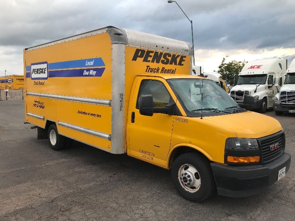 Used 2018 GMC Truck Light Duty Box Truck Unit 91608303 Penske Used Trucks