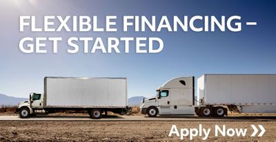 Trucks showcasing flexible financing