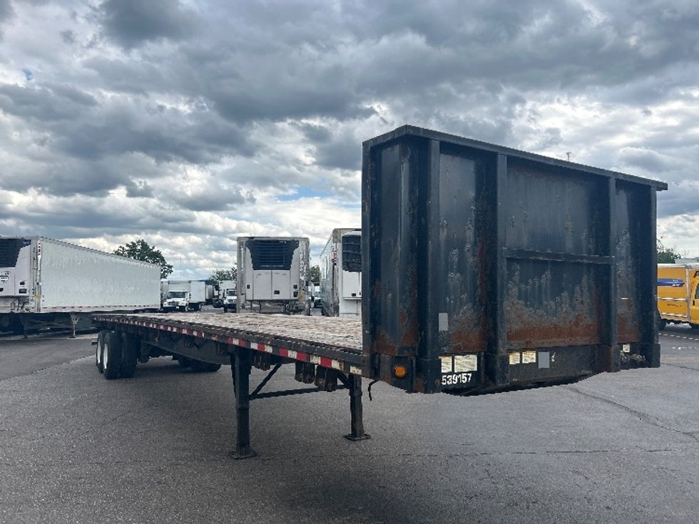 Flatbed Trailer-Semi Trailers-Great Dane-2011-Trailer-La Porte-IN-414,562\n\t\tmiles-$ 16,000 - Image 1
