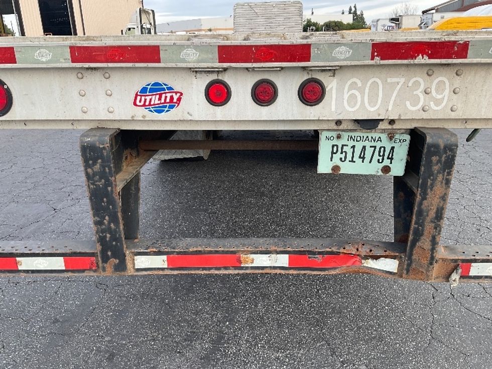 Flatbed Trailer-Semi Trailers-Utility-2017-Trailer-Fontana-CA-340,651\n\t\tmiles-$ 27,500 - Image 7