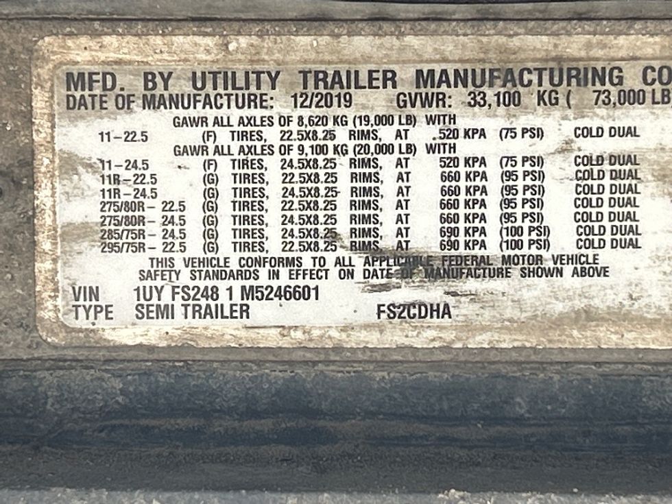 Flatbed Trailer-Semi Trailers-Utility-2021-Trailer-Houston-TX-571,446\n\t\tmiles-$ 42,250 - Image 11