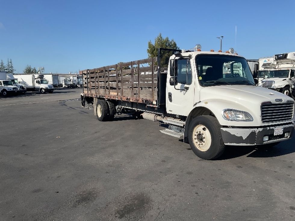 Flatbed Truck-Light and Medium Duty Trucks-Freightliner-2012-M2-Hayward-CA-183,026\n\t\tmiles-$ 33,500 - Image 1
