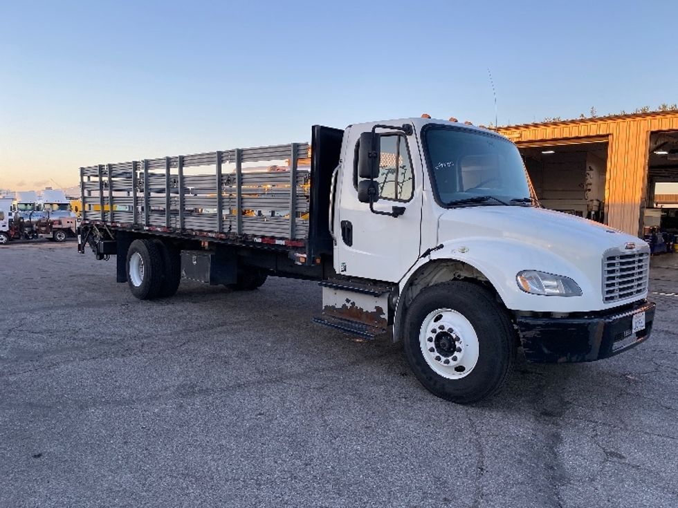 Flatbed Truck-Light and Medium Duty Trucks-Freightliner-2014-M2-Torrance-CA-217,659\n\t\tmiles-$ 34,750 - Image 1
