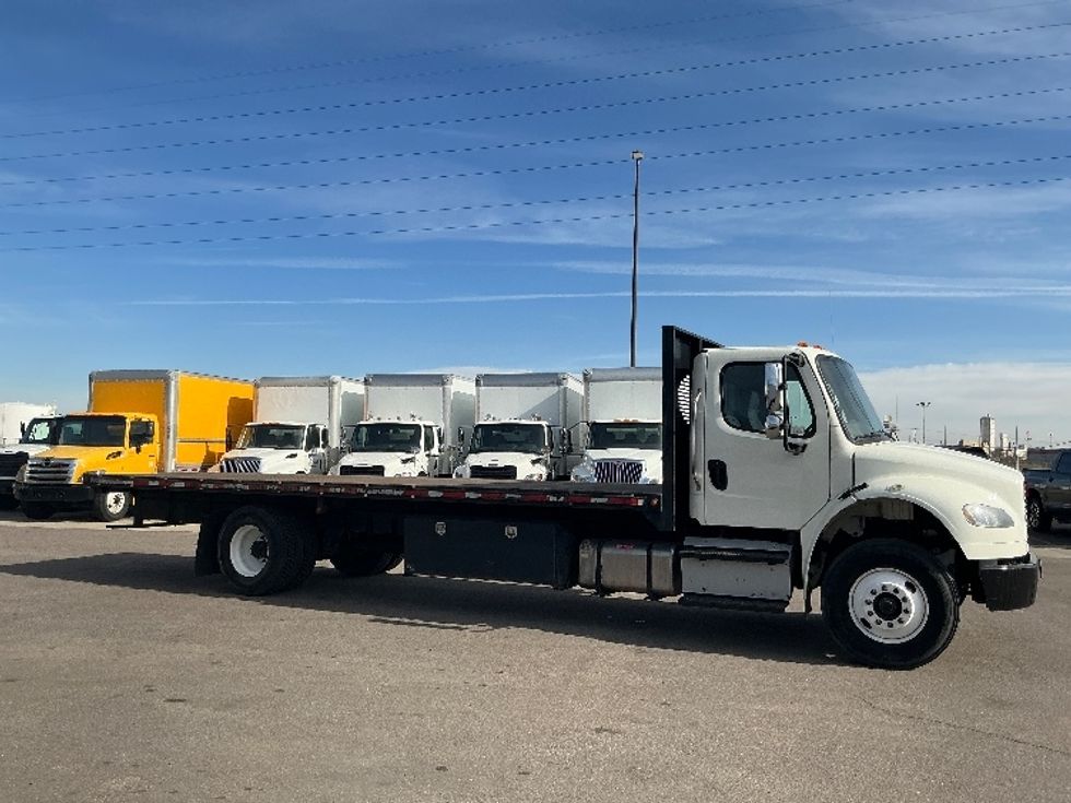 Flatbed Truck-Light and Medium Duty Trucks-Freightliner-2015-M2-Aurora-CO-96,421\n\t\tmiles-$ 45,250 - Image 11