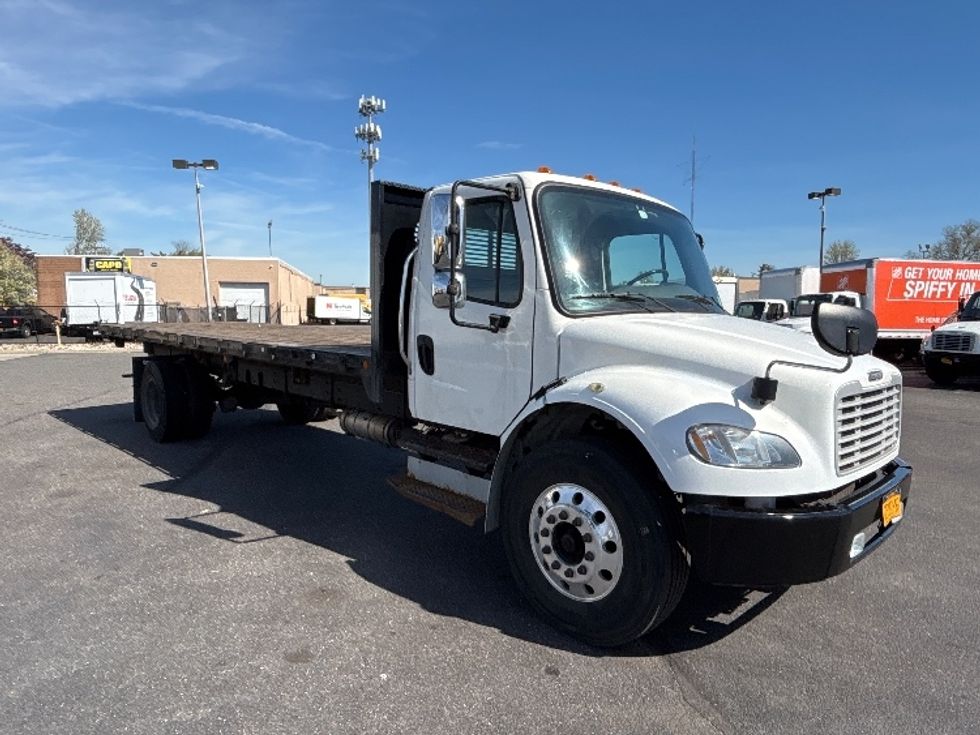 Flatbed Truck-Light and Medium Duty Trucks-Freightliner-2015-M2-West Babylon-NY-29,170\n\t\tmiles-$ 48,500 - Image 1