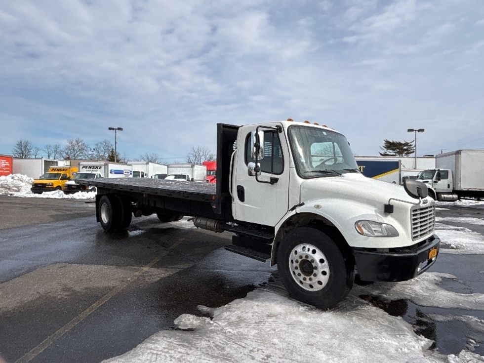 Flatbed Truck-Light and Medium Duty Trucks-Freightliner-2015-M2-West Babylon-NY-30,703\n\t\tmiles-$ 44,500 - Image 1