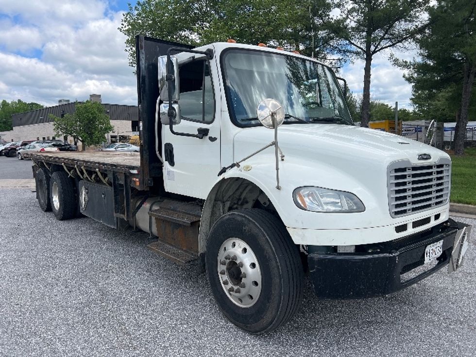 Flatbed Truck-Light and Medium Duty Trucks-Freightliner-2017-M2-Essex-MD-219,564\n\t\tmiles-$ 65,500 - Image 1