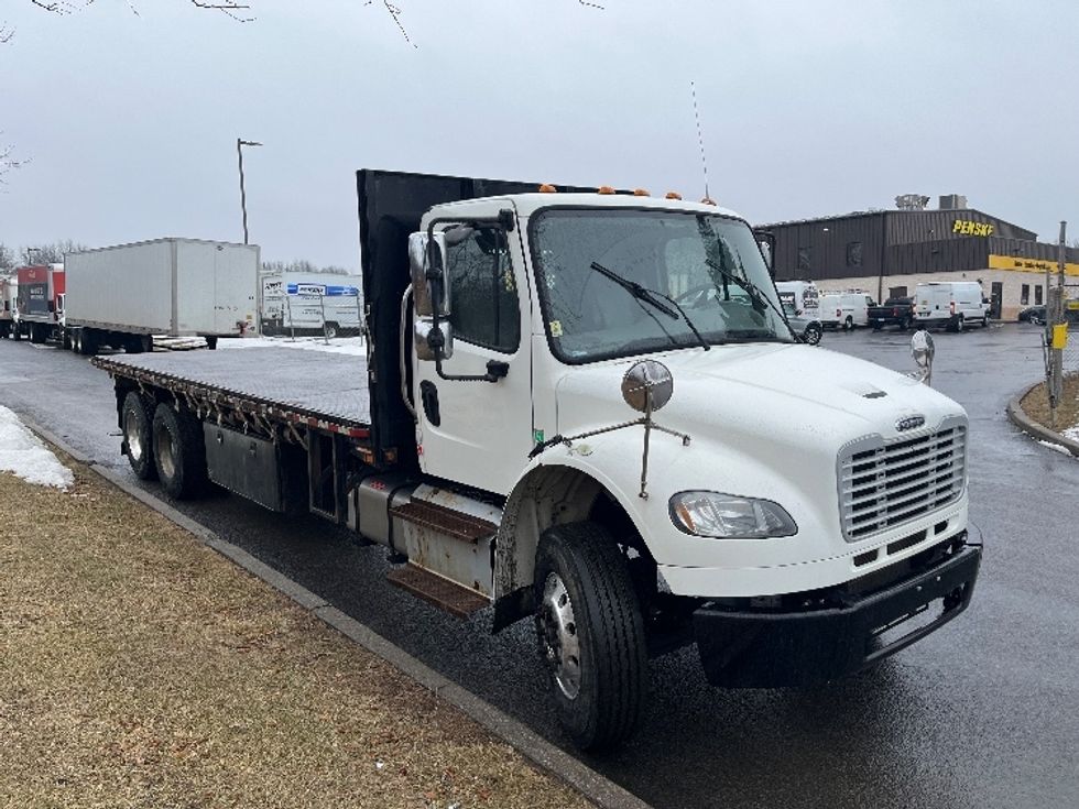 Flatbed Truck-Light and Medium Duty Trucks-Freightliner-2017-M2-Montgomery-NY-214,408\n\t\tmiles-$ 59,250 - Image 1