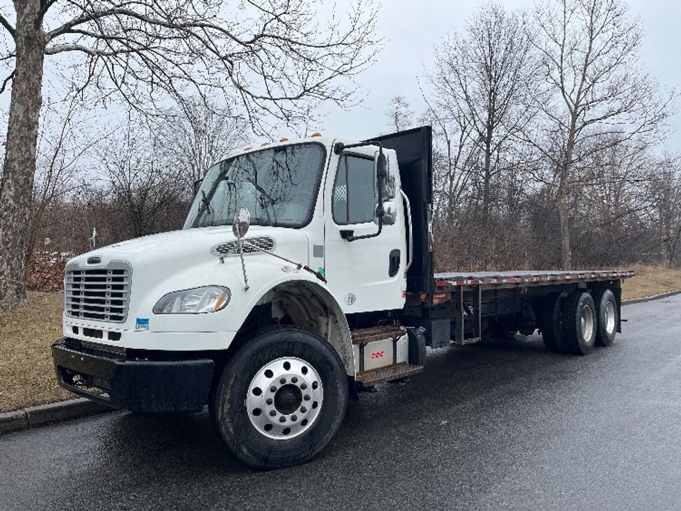 Flatbed Truck-Light and Medium Duty Trucks-Freightliner-2017-M2-Montgomery-NY-214,408\n\t\tmiles-$ 59,250 - Image 3