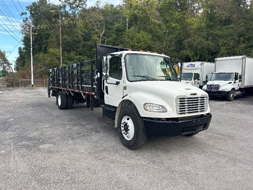Flatbed Truck-Light and Medium Duty Trucks-Freightliner-2018-M2-Cleveland-TN-70,532\n\t\tmiles-$ 54,250 - Image 1