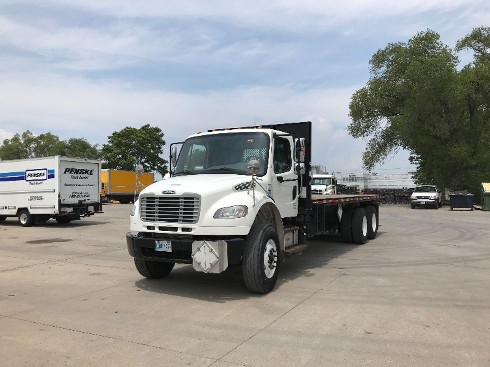 Flatbed Truck-Light and Medium Duty Trucks-Freightliner-2018-M2-Des Moines-IA-174,215\n\t\tmiles-$ 69,500 - Image 3