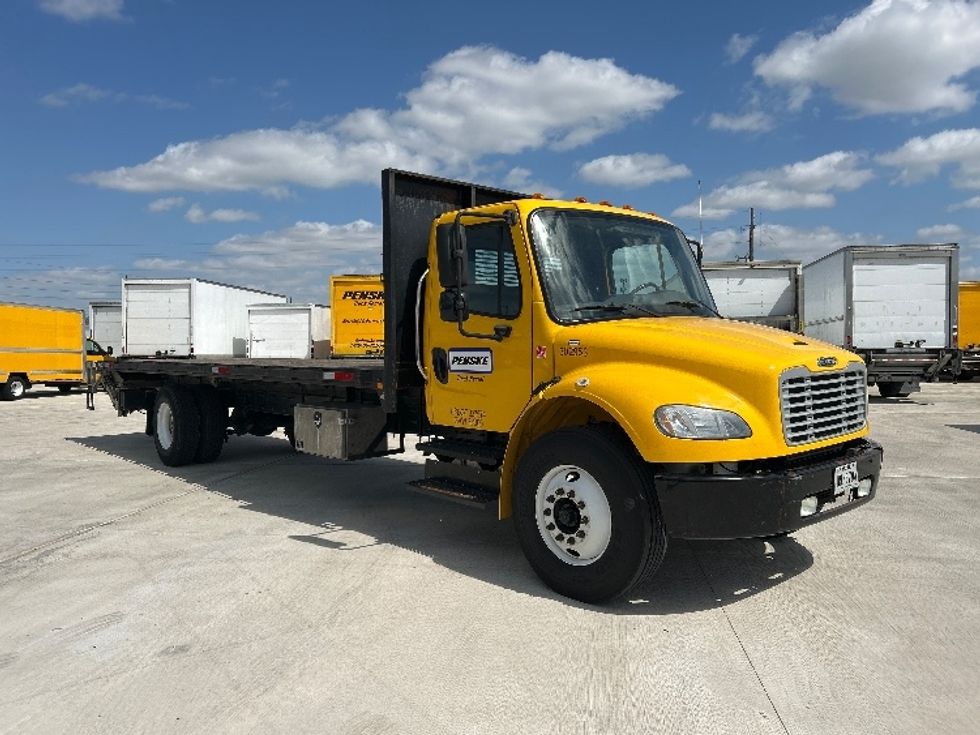 Flatbed Truck-Light and Medium Duty Trucks-Freightliner-2018-M2-Katy-TX-148,676\n\t\tmiles-$ 45,250 - Image 1