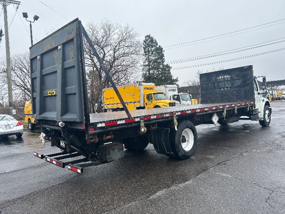 Flatbed Truck-Light and Medium Duty Trucks-Freightliner-2018-M2-Plymouth-MI-89,418\n\t\tmiles-$ 54,250 - Image 10