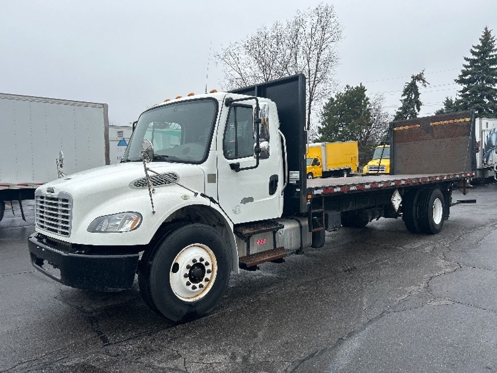 Flatbed Truck-Light and Medium Duty Trucks-Freightliner-2018-M2-Plymouth-MI-89,418\n\t\tmiles-$ 54,250 - Image 3