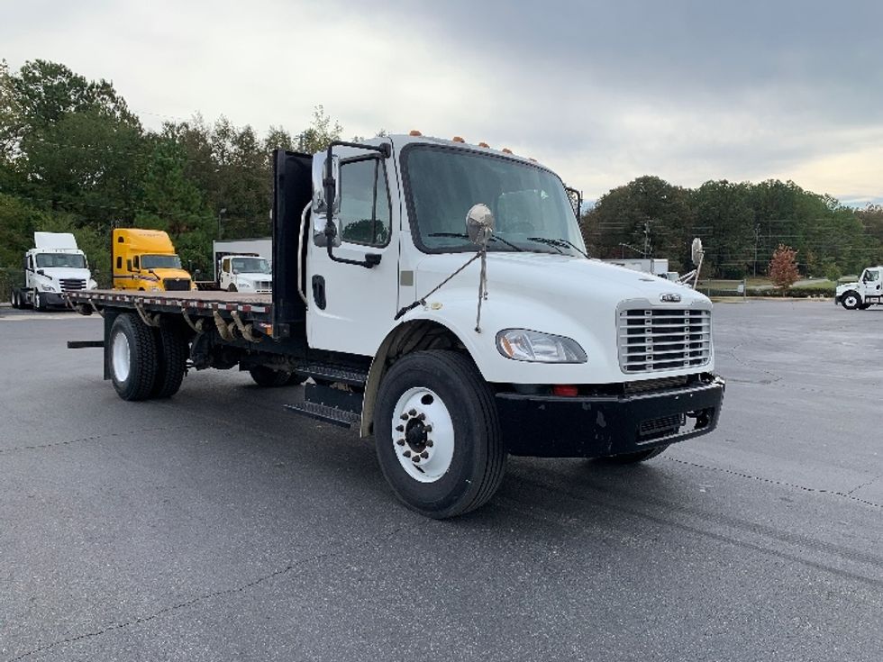 Flatbed Truck-Light and Medium Duty Trucks-Freightliner-2019-M2-Alabaster-AL-96,378\n\t\tmiles-$ 53,750 - Image 1