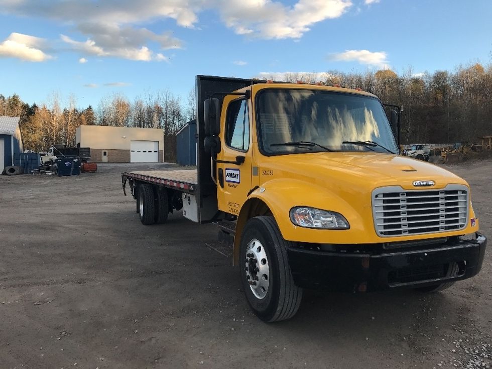 Flatbed Truck-Light and Medium Duty Trucks-Freightliner-2019-M2-Albany-NY-105,872\n\t\tmiles-$ 46,750 - Image 1