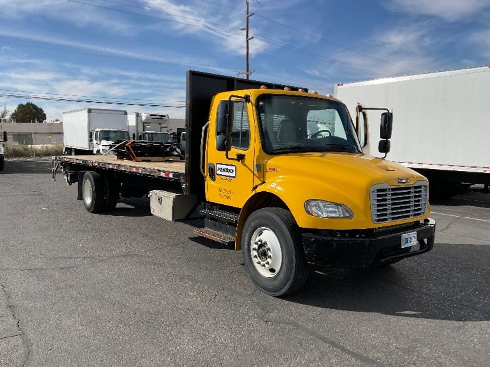 Flatbed Truck-Light and Medium Duty Trucks-Freightliner-2019-M2-Albuquerque-NM-109,319\n\t\tmiles-$ 64,000 - Image 1