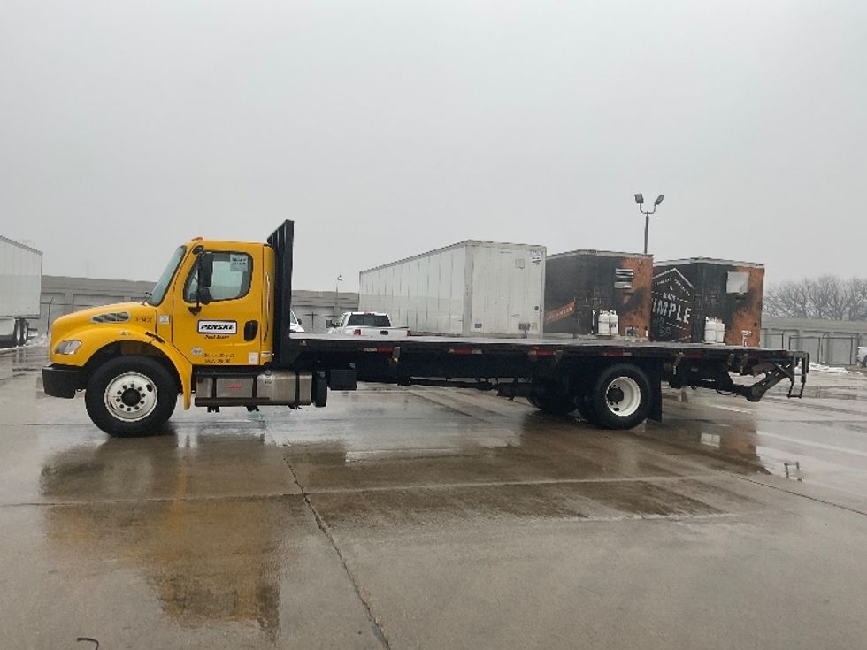 Flatbed Truck-Light and Medium Duty Trucks-Freightliner-2019-M2-Allen Park-MI-110,051\n\t\tmiles-$ 47,750 - Image 8