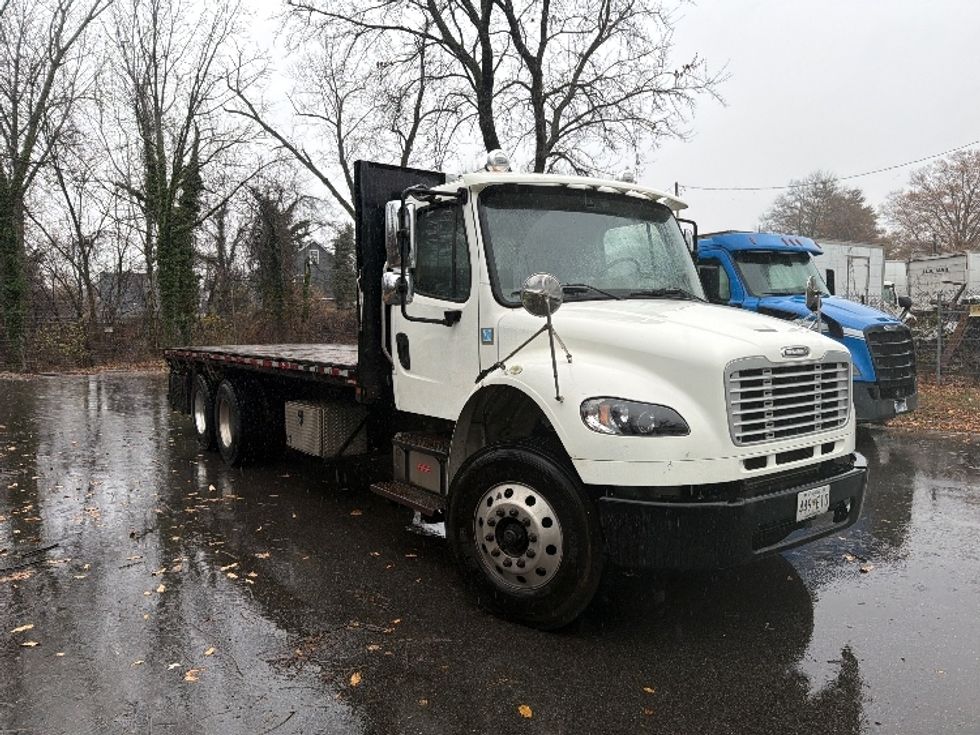 Flatbed Truck-Light and Medium Duty Trucks-Freightliner-2019-M2-Baltimore-MD-215,385\n\t\tmiles-$ 57,500 - Image 1