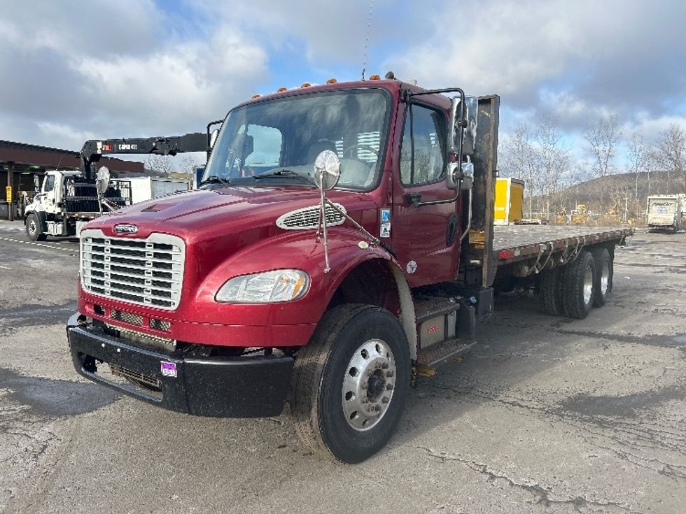 Flatbed Truck-Light and Medium Duty Trucks-Freightliner-2019-M2-Binghamton-NY-230,000\n\t\tmiles-$ 64,250 - Image 3
